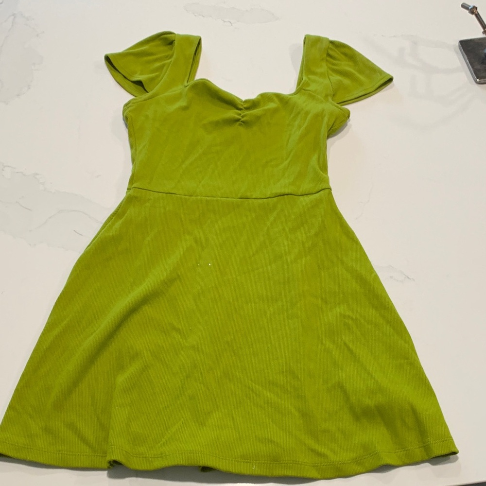 Wild Fable Lime Green Casual Dress